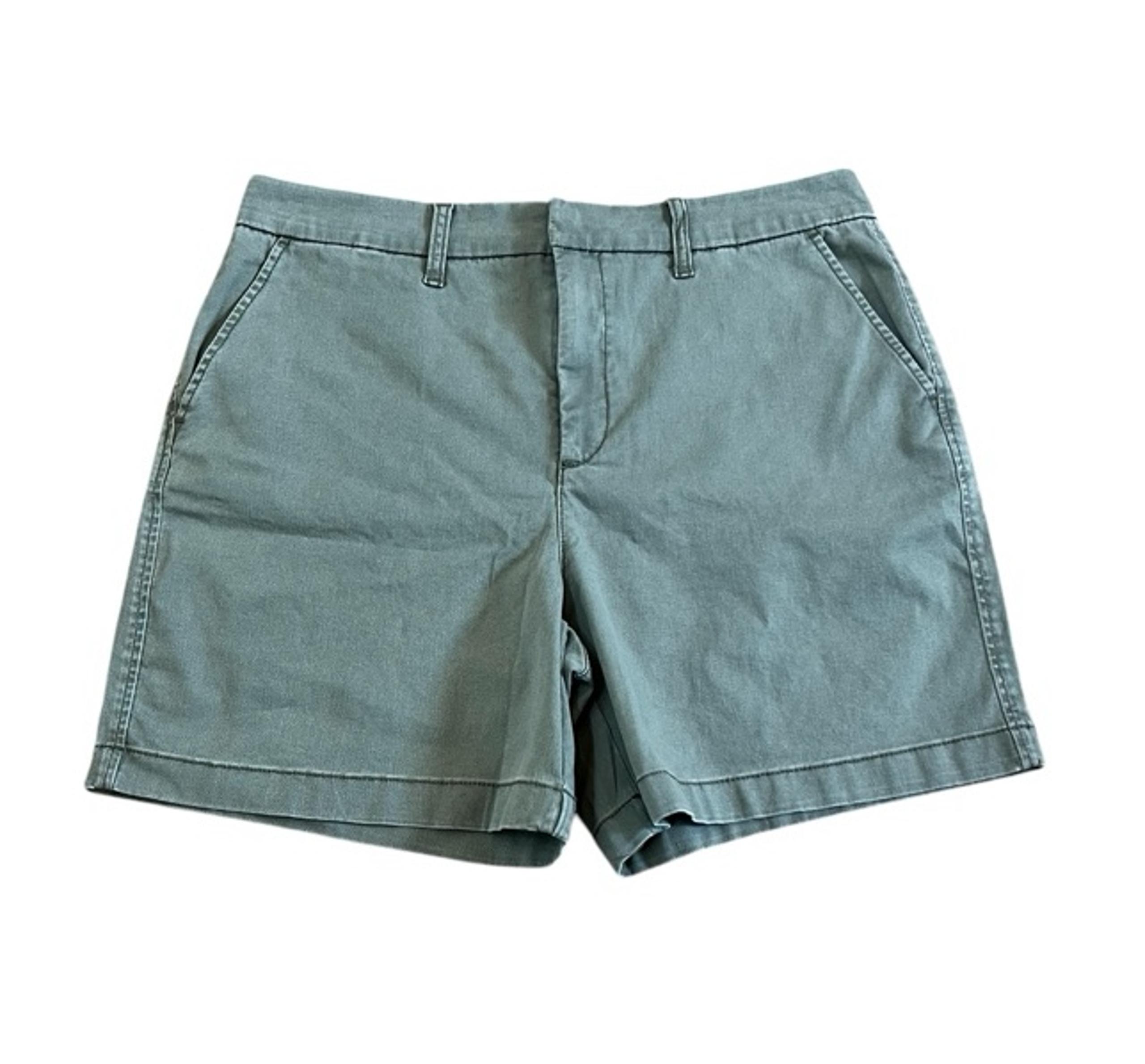 ANNE KLEIN Khaki Denim Chino Short