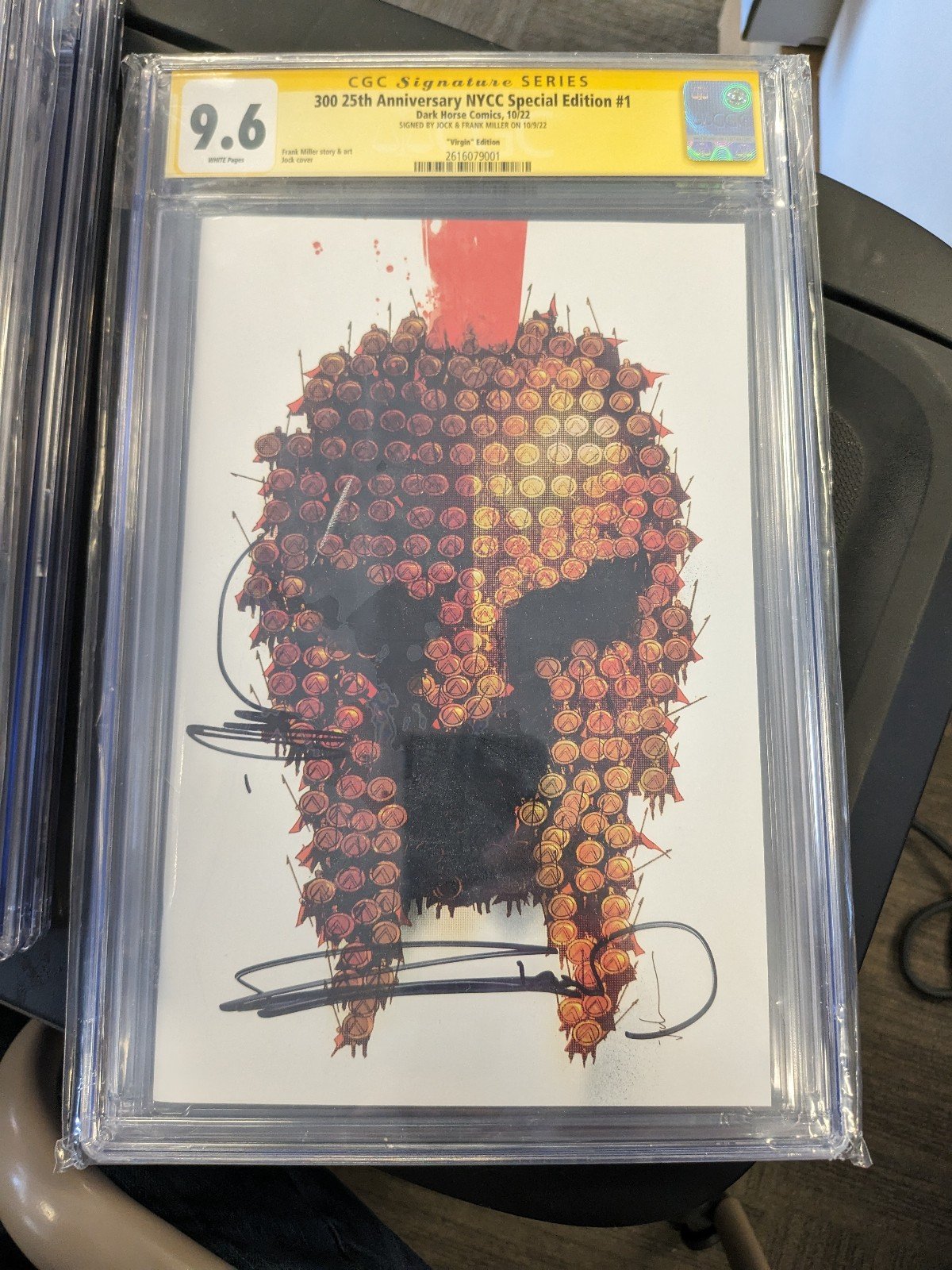 300 25th Anniversary NYCC Special Edition Virgin signed CGC 9.6
