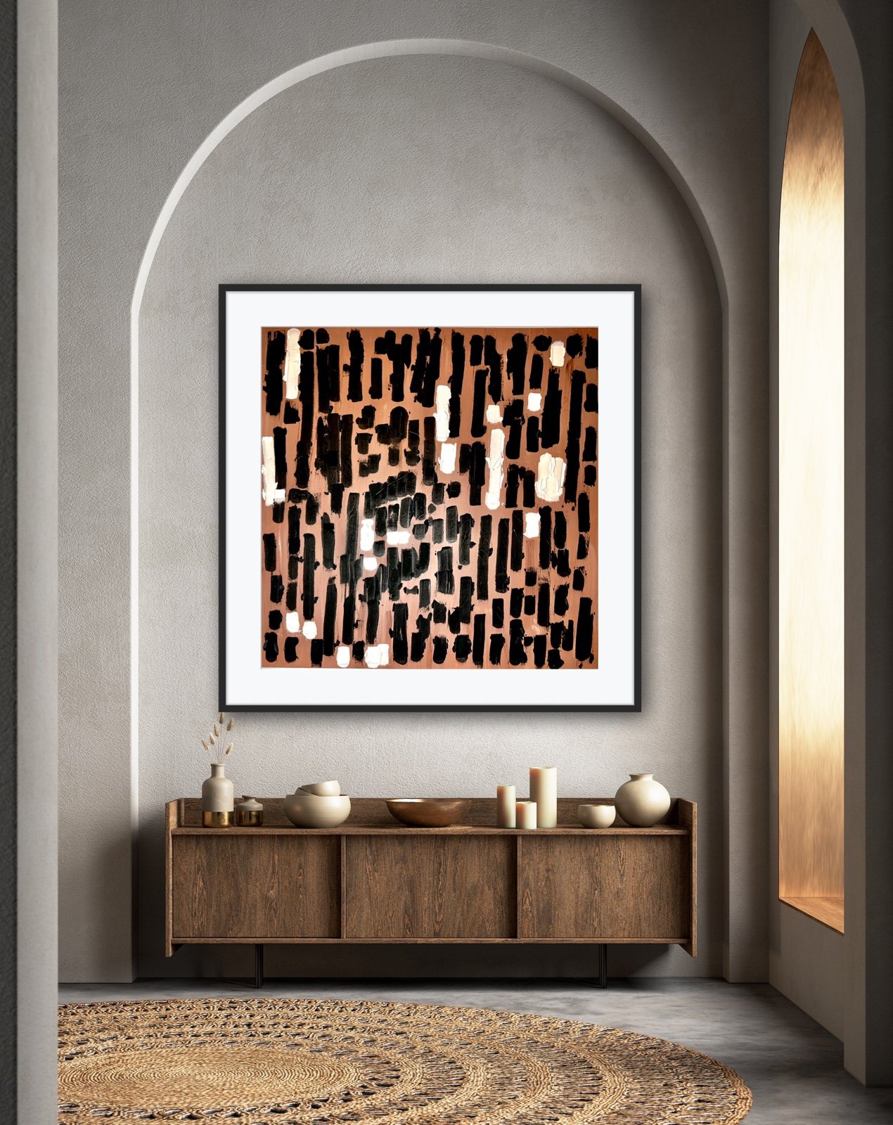 Handpainted Acrylic Artpiece