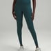 Lululemon Base Pace High-Rise Running Tight 28 *Brushed Nulux Green Jasper
