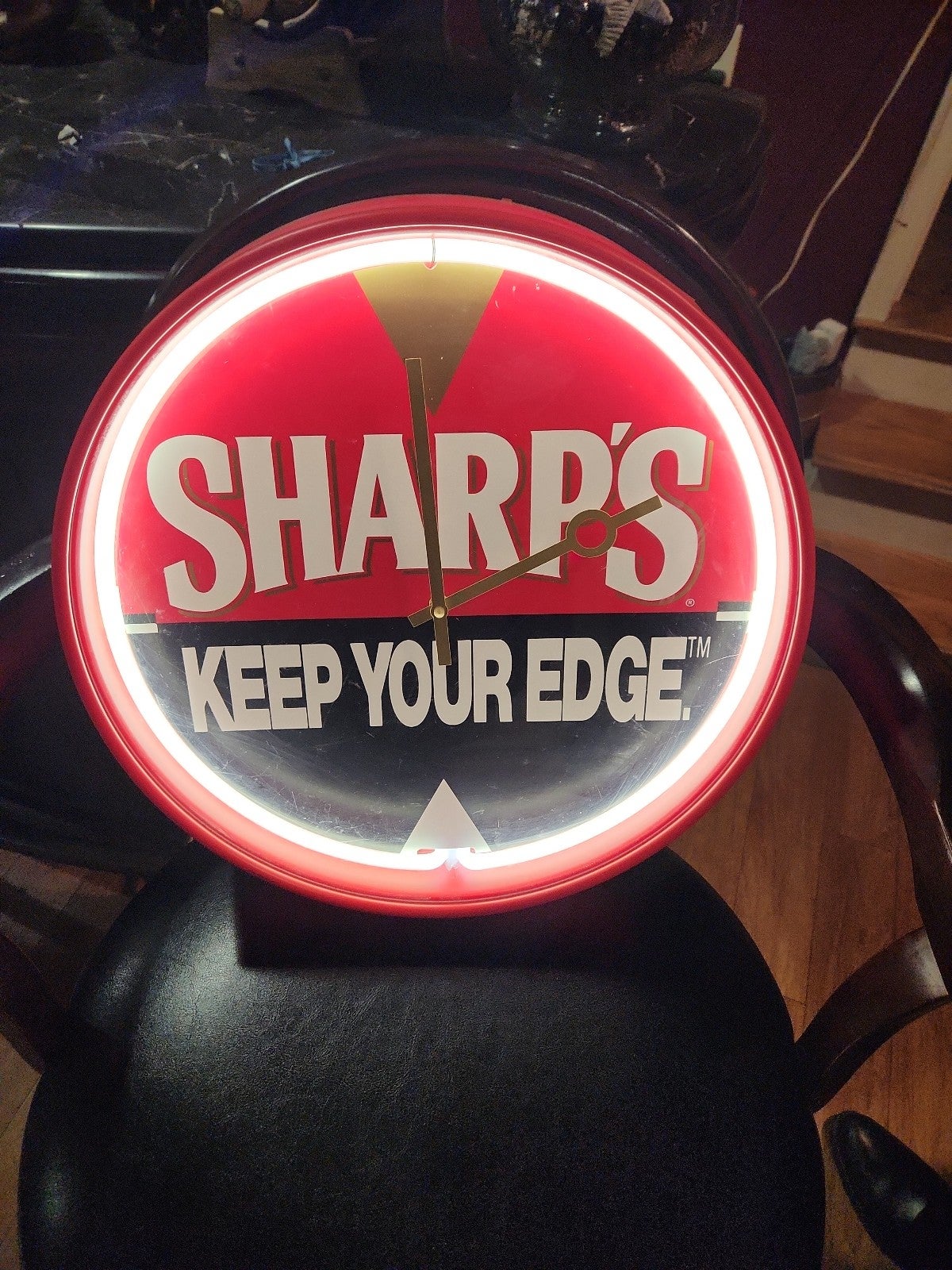 Vintage Light up Bar Clock