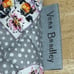 Vera Bradley Triple Zip Hipster in Mon Amour Gray NWT