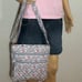Vera Bradley Triple Zip Hipster in Mon Amour Gray NWT