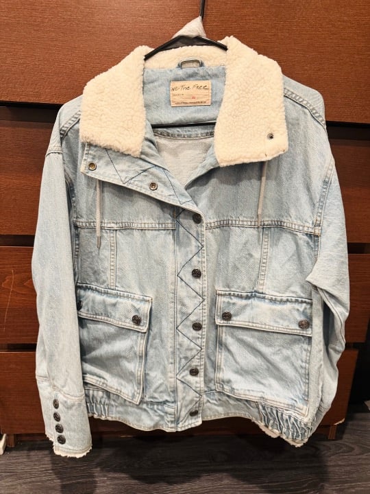 Free People Denim Jacket (Oversized fit)