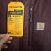 NWT Carhartt Rain Defender Lightweight Insulated Jacket