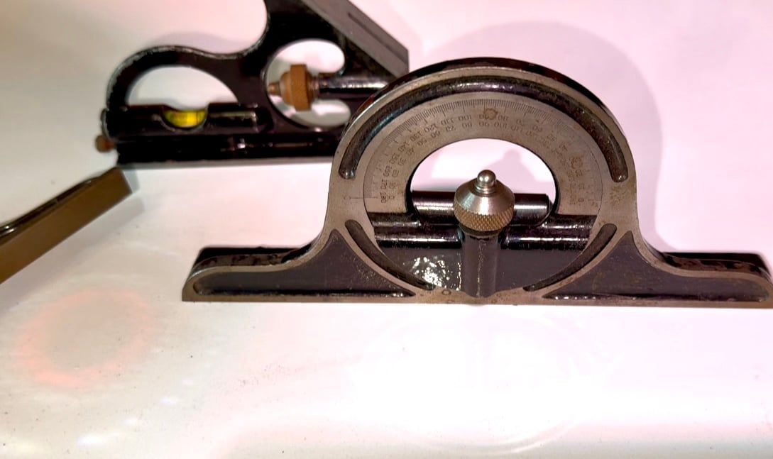Vintage combination, Square machinist tools