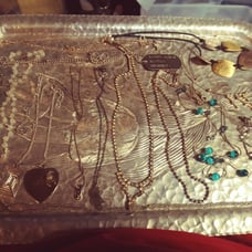 Vintage Assorted Silver Necklaces Untested Different Collectible Styles 14
