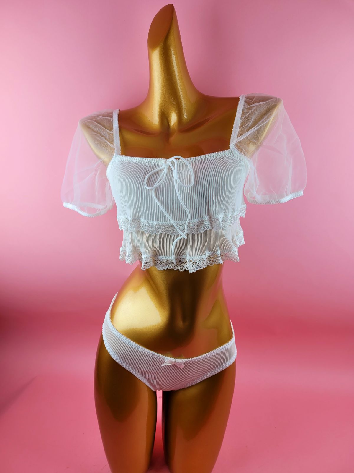 White lingerie set