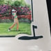Vintage Gordon Wheeler Golf Going For It Print Signed Watercolor Art Matted 1993