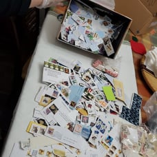 Bulked of Used & unused postage stamps, great collection