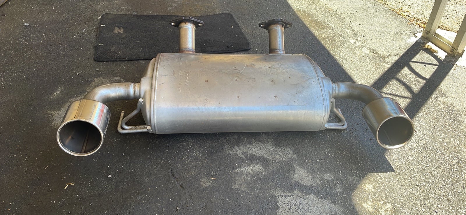 OEM 2019 370Z muffler