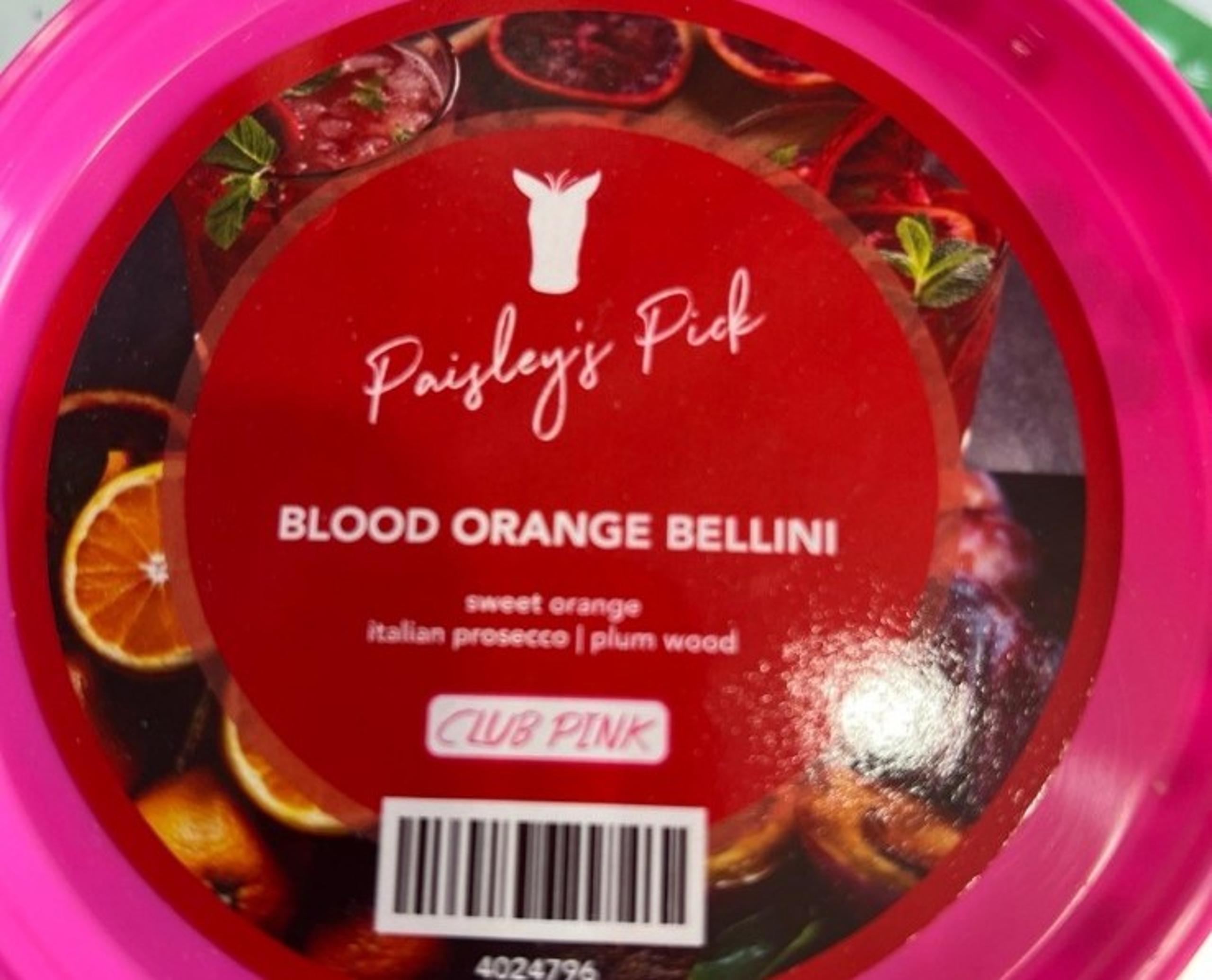 Blood Orange Bellini Pink Zebra Sprinkles