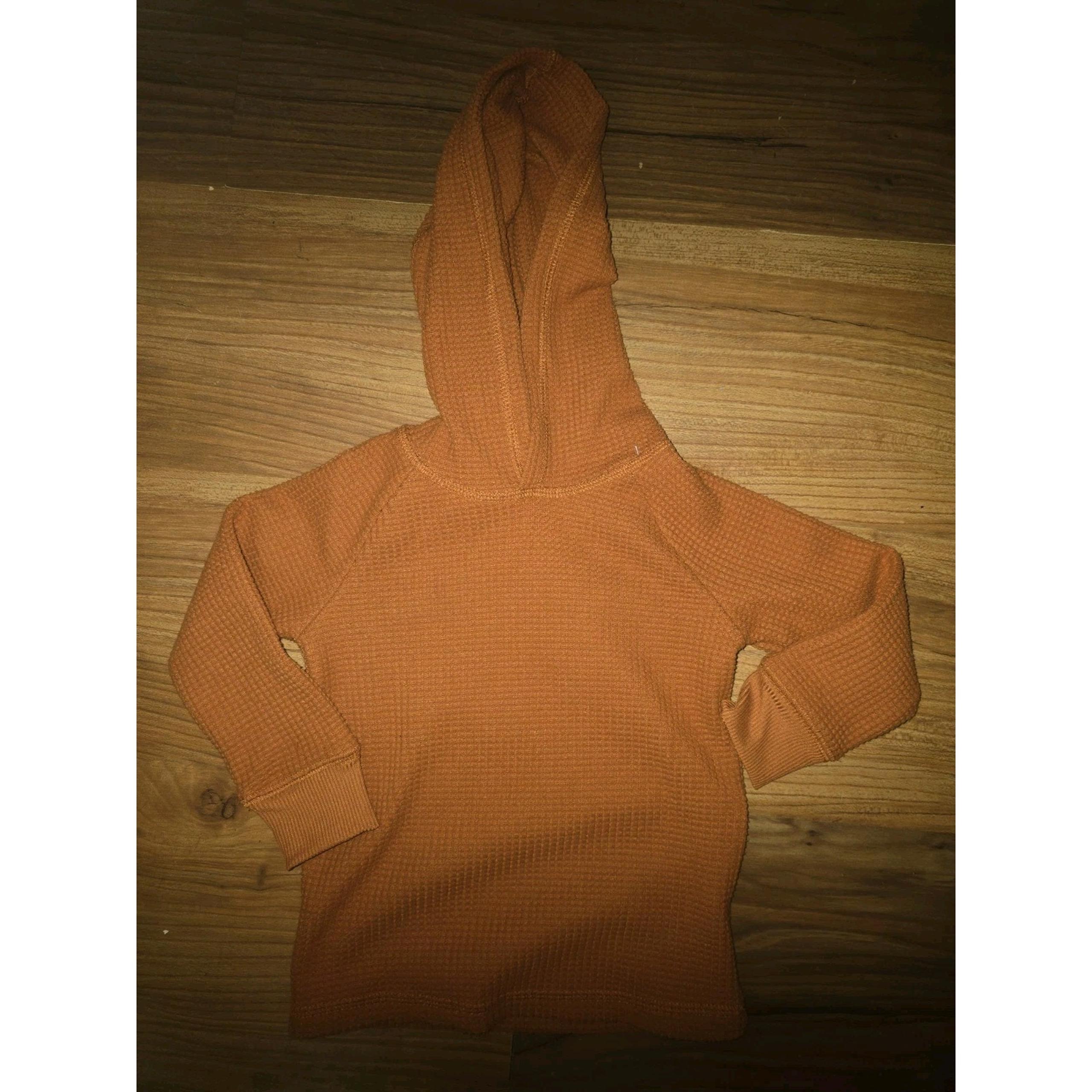 Jumping Beans Waffle Knit Hoodie Sweatshirt Boys Size 2t Long Sleeve