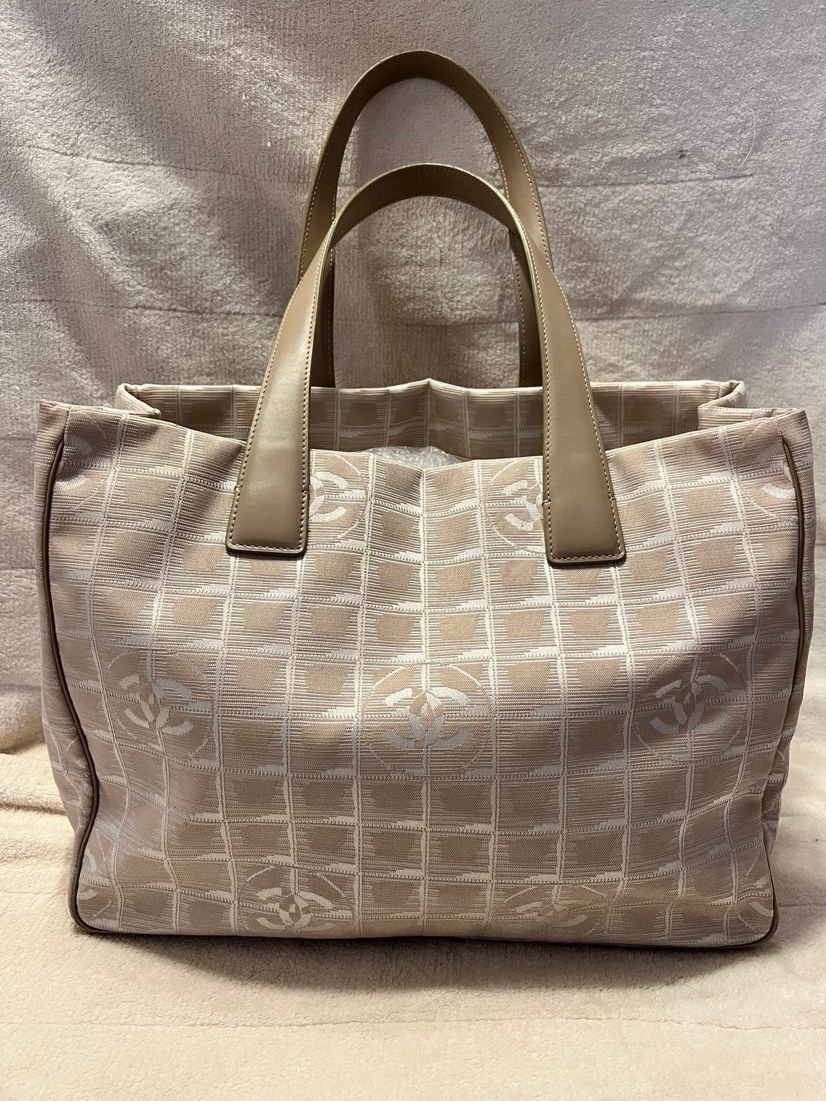 CHANEL travel line tote
