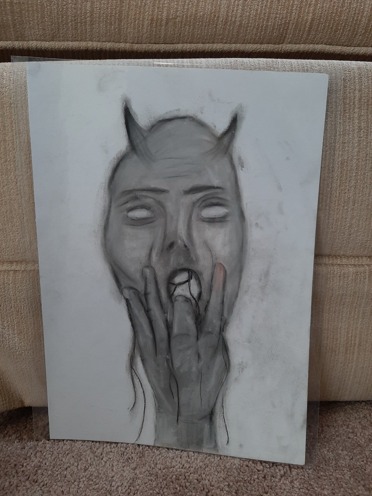 Original "severed" (drawing on paper)