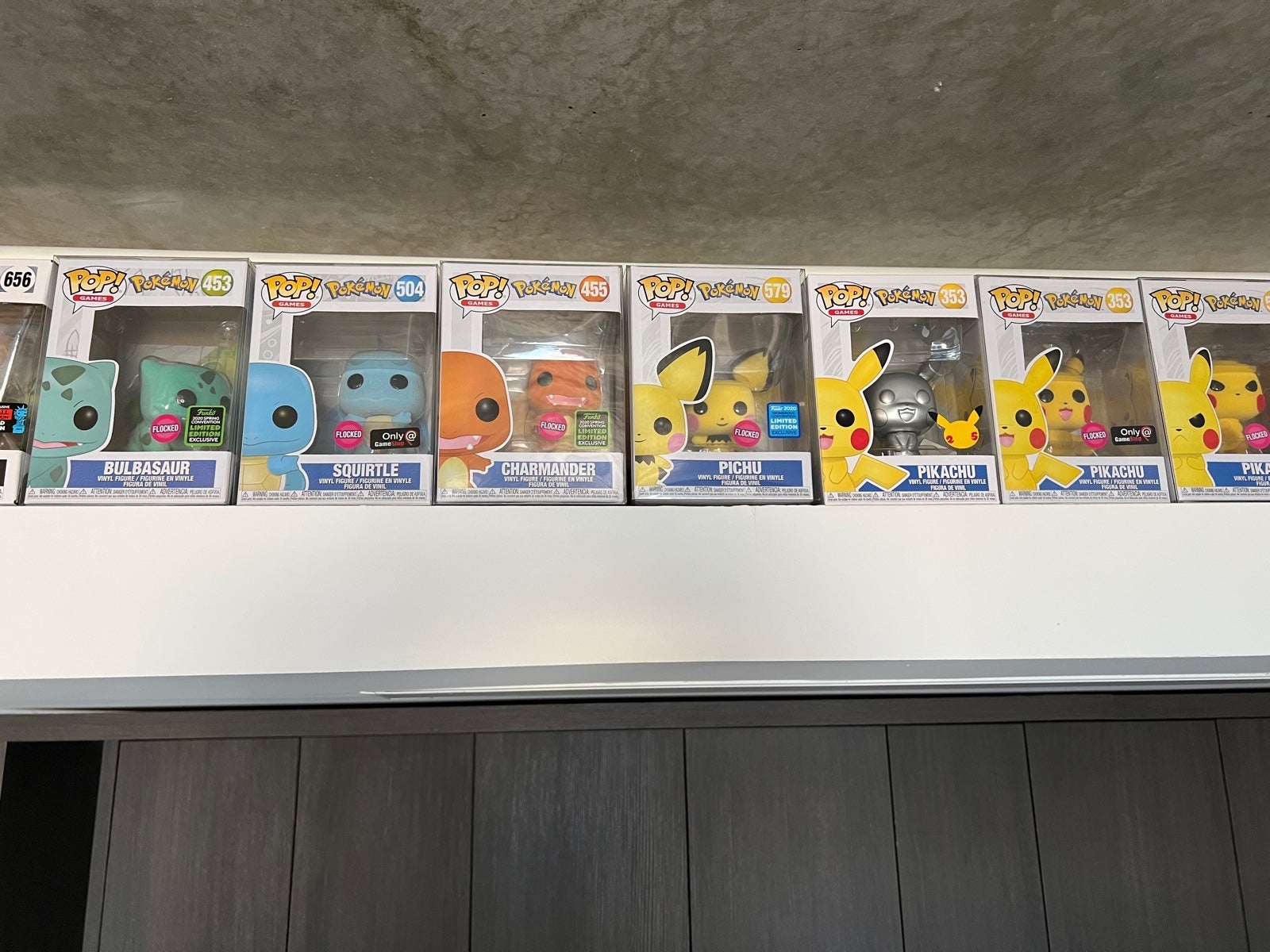 Complete Flocked Pokémon Wave 1 Funko Lot (+Metallic Pikachu, Cubone, Mr. Mime)