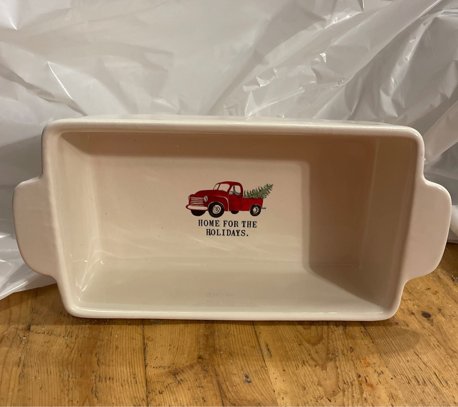Raedunn redtruck christmas loaf pan