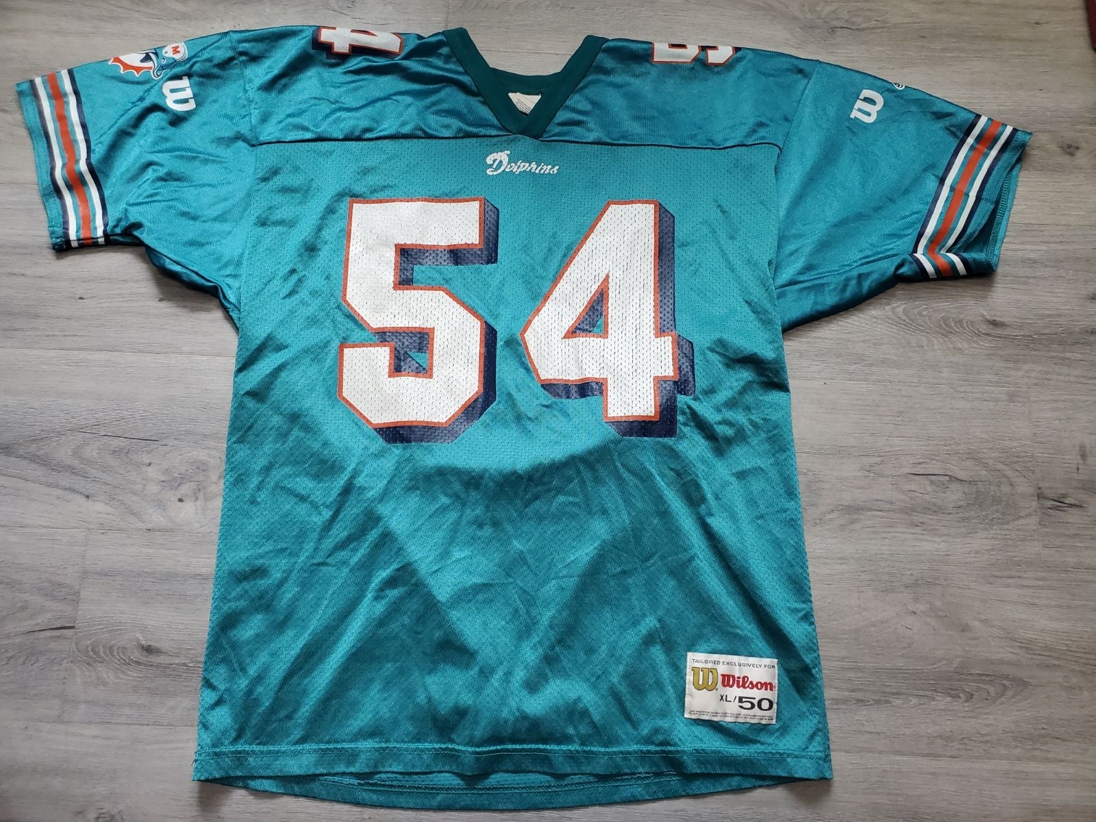 Wilson vintage Dolphins Zach Thomas 54