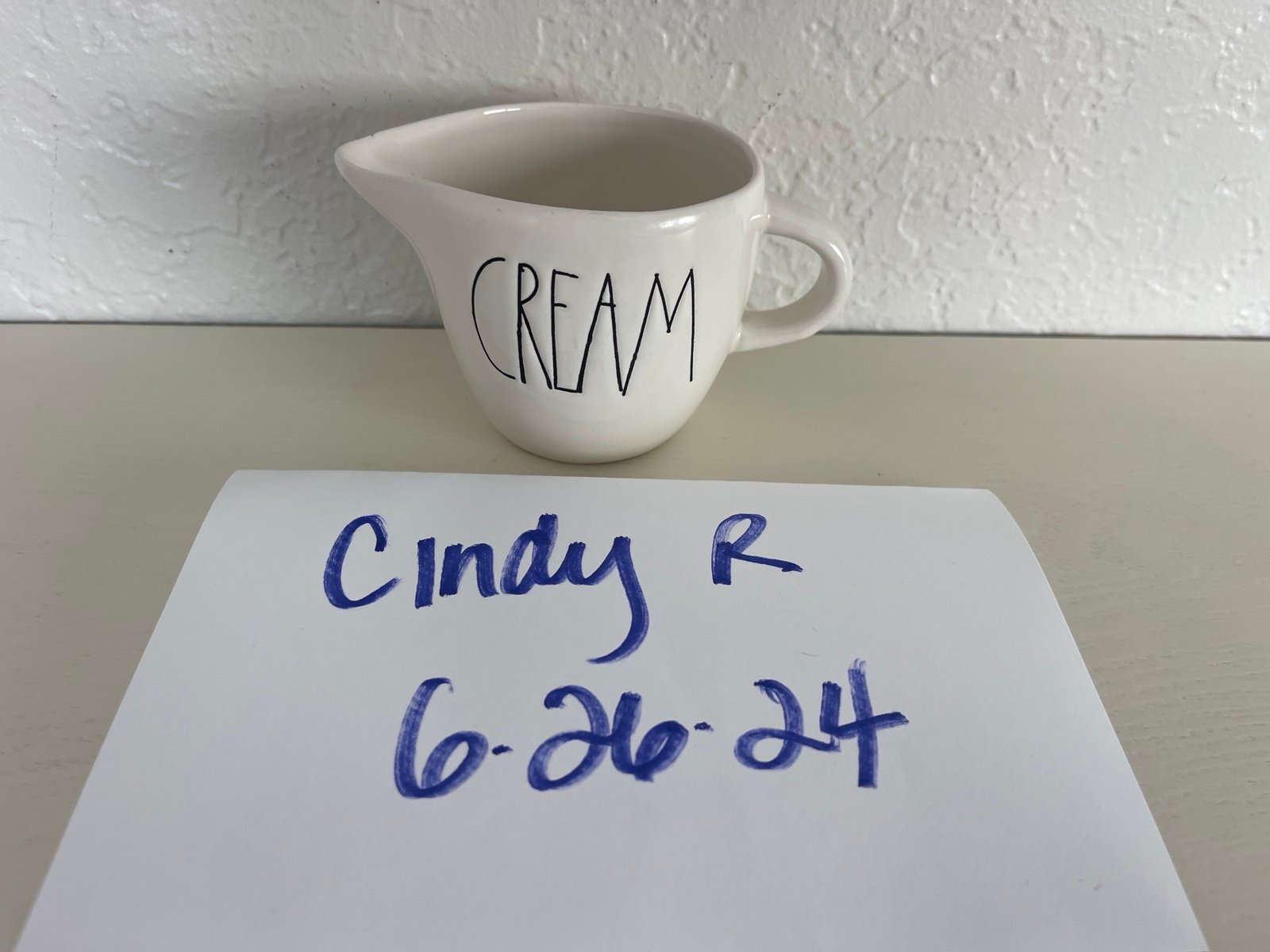 Canadian Creamer Exclusive M Stamped 125