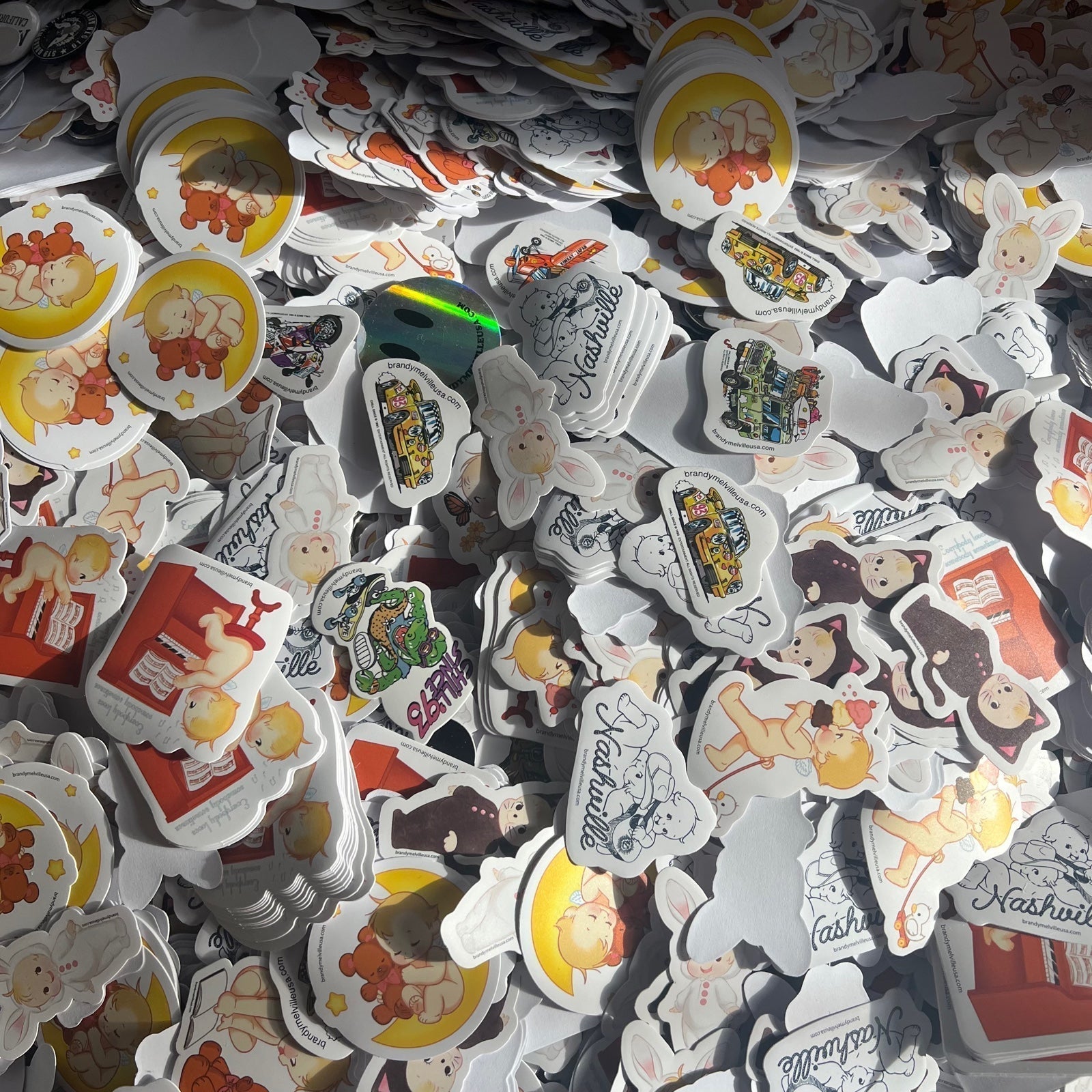 500 Pcs Brandy Melville Stickers