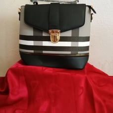 Tartan Print back pack
