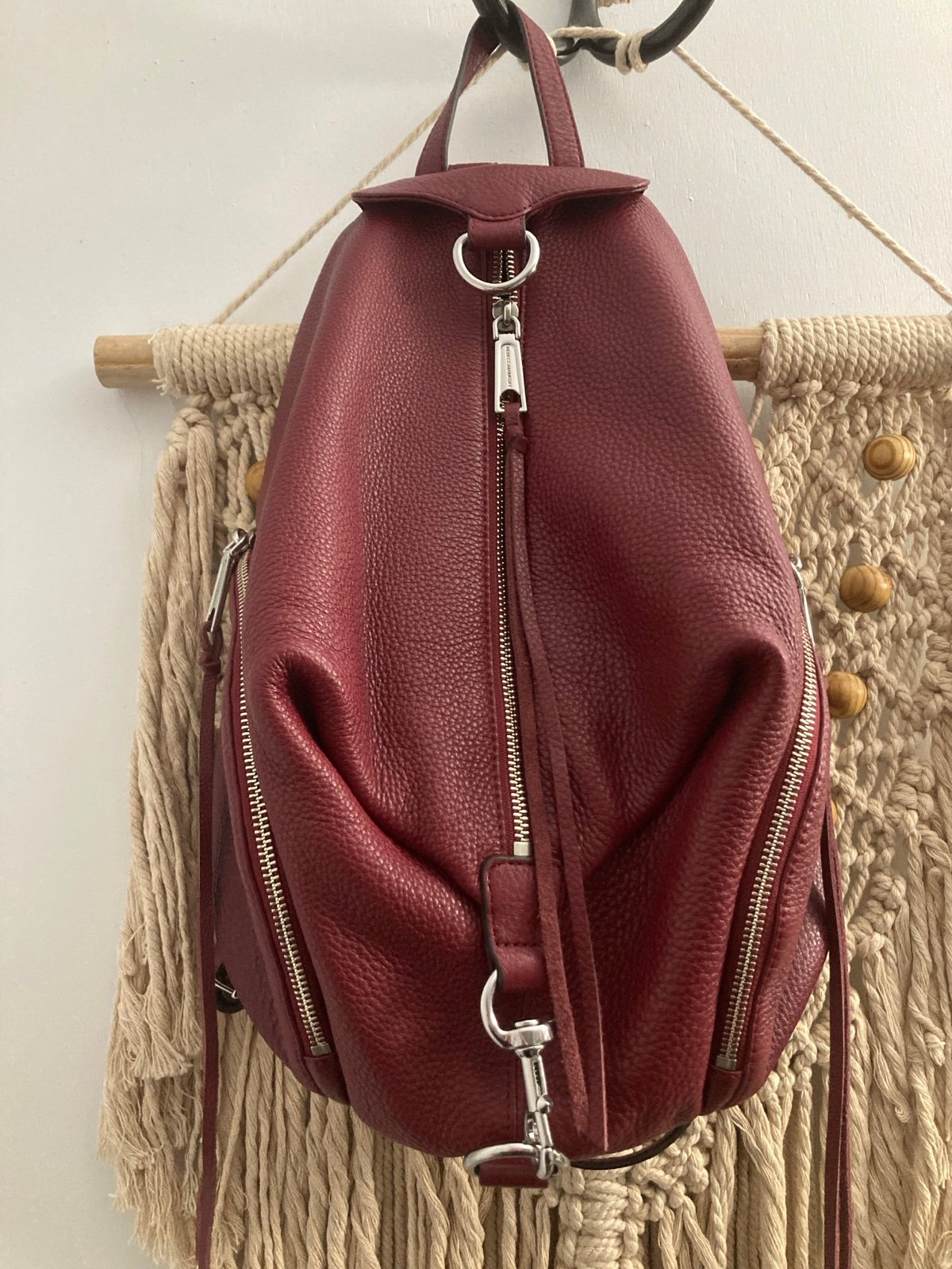 Rebecca Minkoff Julian Backpack Leather Full Size no