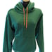 North Face Hoodie Womens Small Green Sweatshirt Pullover Kangaroo Pockets Sporty
