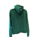 North Face Hoodie Womens Small Green Sweatshirt Pullover Kangaroo Pockets Sporty