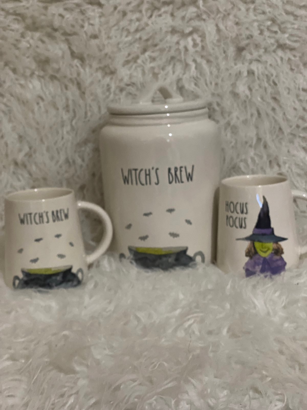 Rae Dunn Witch's Brew Canister Bundle