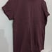 Movemama Nursing Zipper T-shirt Dress size Large in Maroon