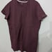 Movemama Nursing Zipper T-shirt Dress size Large in Maroon