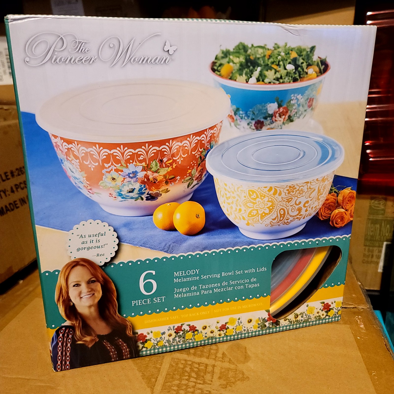 pioneer woman serving dishes