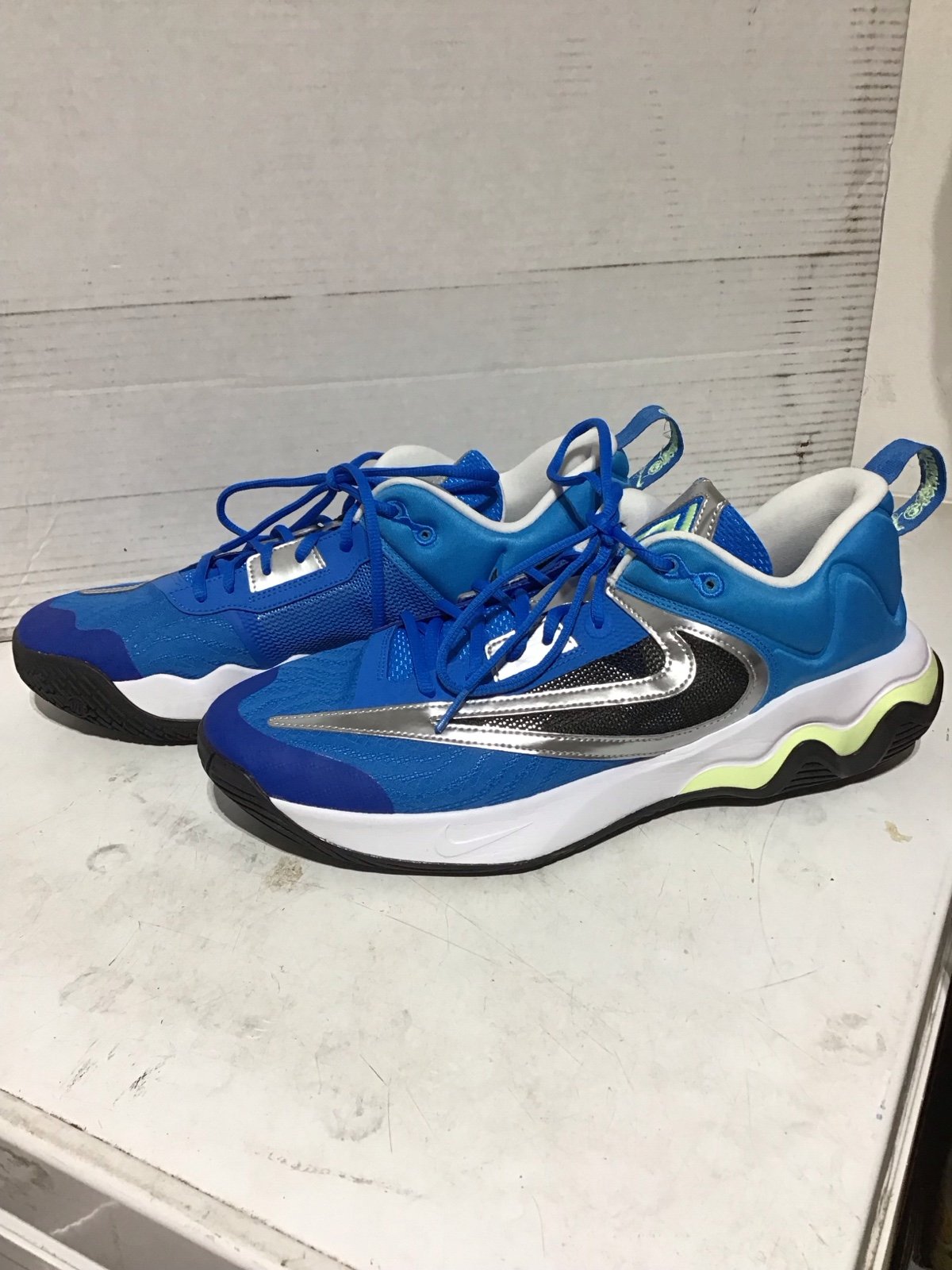 Nike Giannis Immortality 3 Sz 13 Blue/Silver
