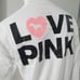 NEW (L) VS PINK Foldover Leggings and Campus Tee in dreamy pink originals