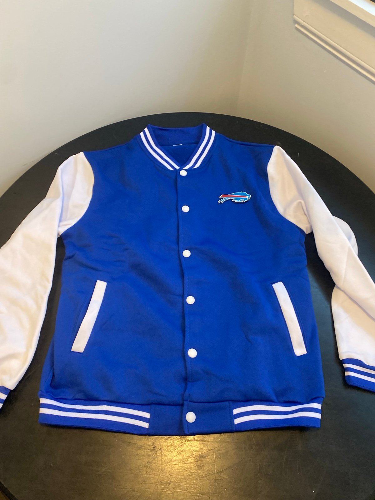 Buffalo Bills NFL Varsity Letterman Jacket Coat XL New Long Sleeve Football NY