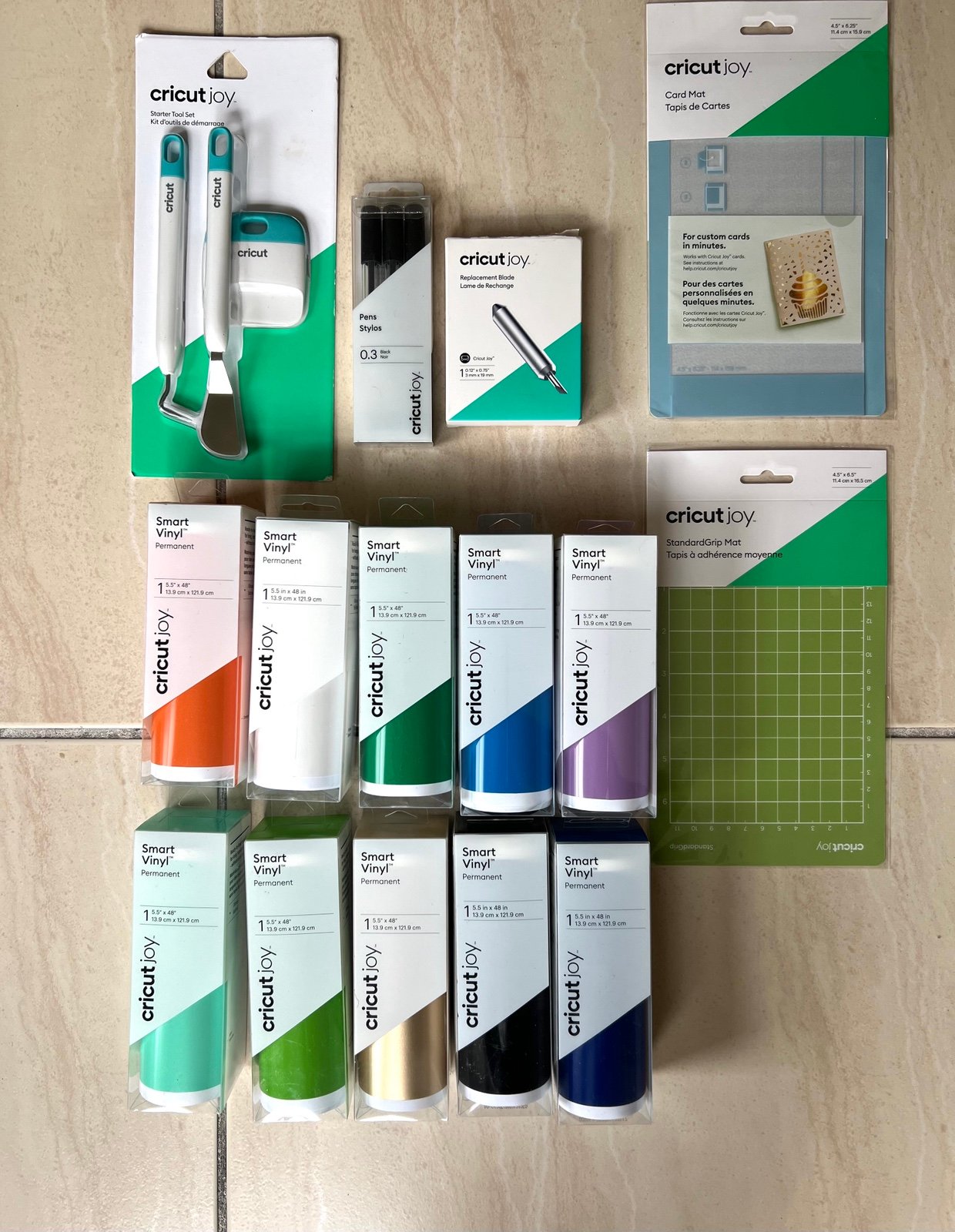 Cricut Joy Vinyl Bundle- FIRM