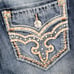 Rock revival Jeans 33 Mid-rise Curvy Crop Delara