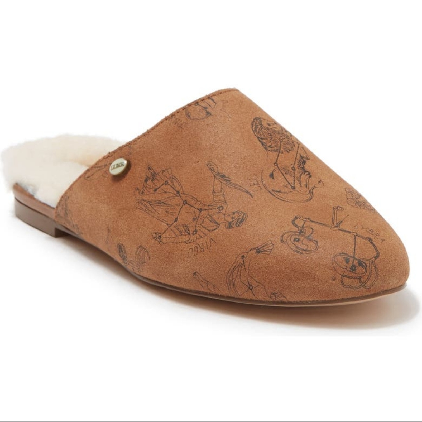 NWOB Australia Luxe Collective Marcos Shearling Mules, 9