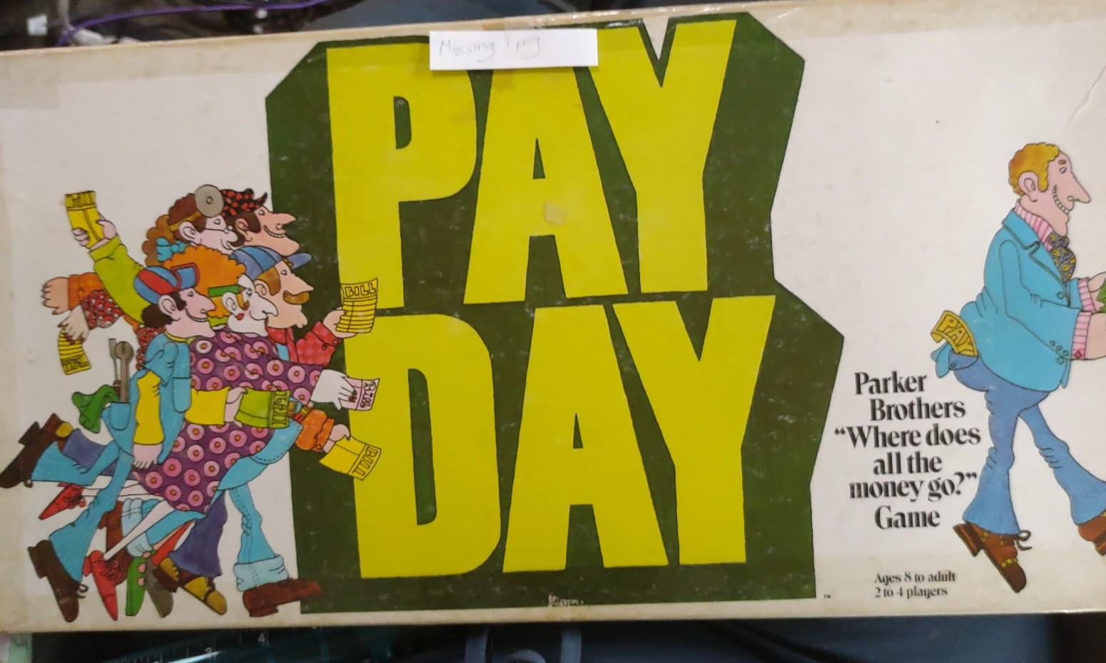 Vintage board game payday