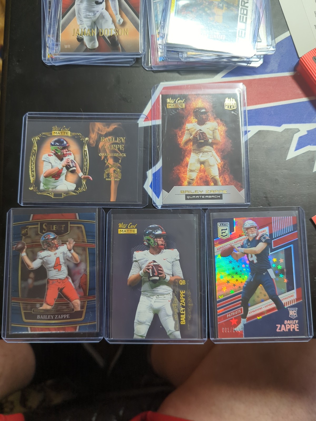 Bailey Zappe lot