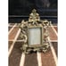 stunning Vintage Victorian style ornate brass frame picture size 2.5x3.5 inches
