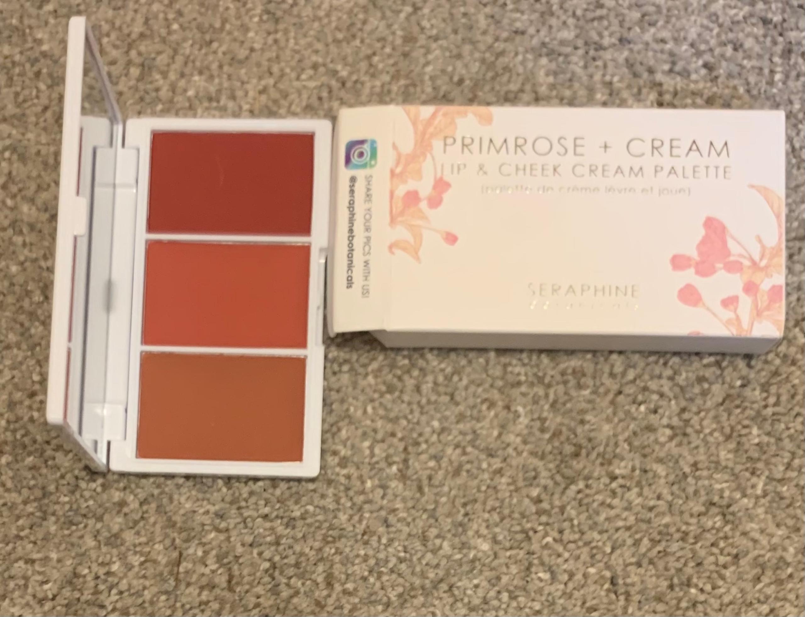 Primrose + Cream - Lip & Cheek Cream Palette (palette de crème lèvre et joue)