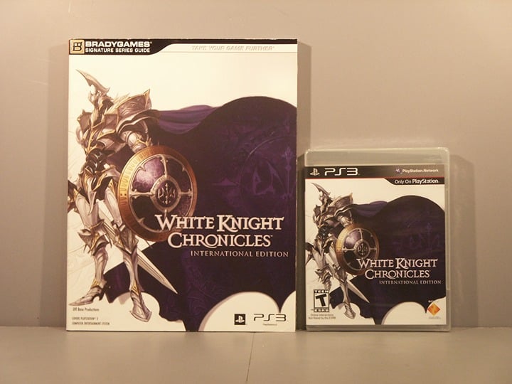 White Knight Chronicles International Edition (PS3 2010) New Y-Fold with Guide