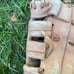 WILSON Leather Left Hand Throw Baseball Glove PRO-BACK First Base Mitt A2802
