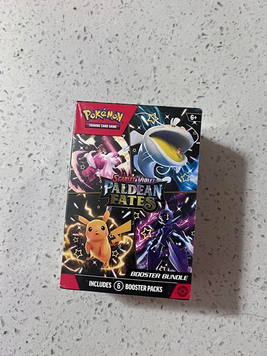 POKEMON TCG: Scarlet and Violet: PALDEAN Fates: Booster Bundle