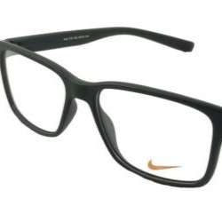 NEW NIKE 7121 402 Matte Obsidian Eyeglasses 54/16/140 with Nike Case