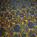 Vintage Bates Bedspread 80x112 Royal Blue & Avocado with Fringe