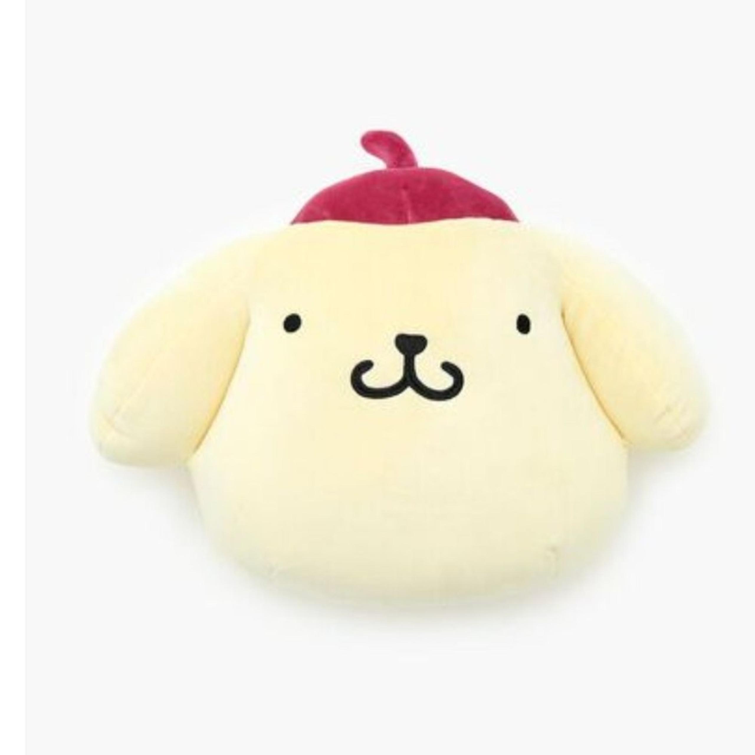 Pompompurin NWT Sanrio Kawaii Yellow Plush Pillow Flat Yellow Character Decor