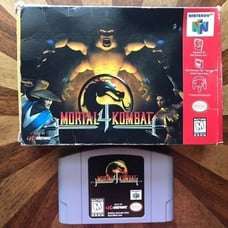 Mortal Kombat 4 N64 with Box