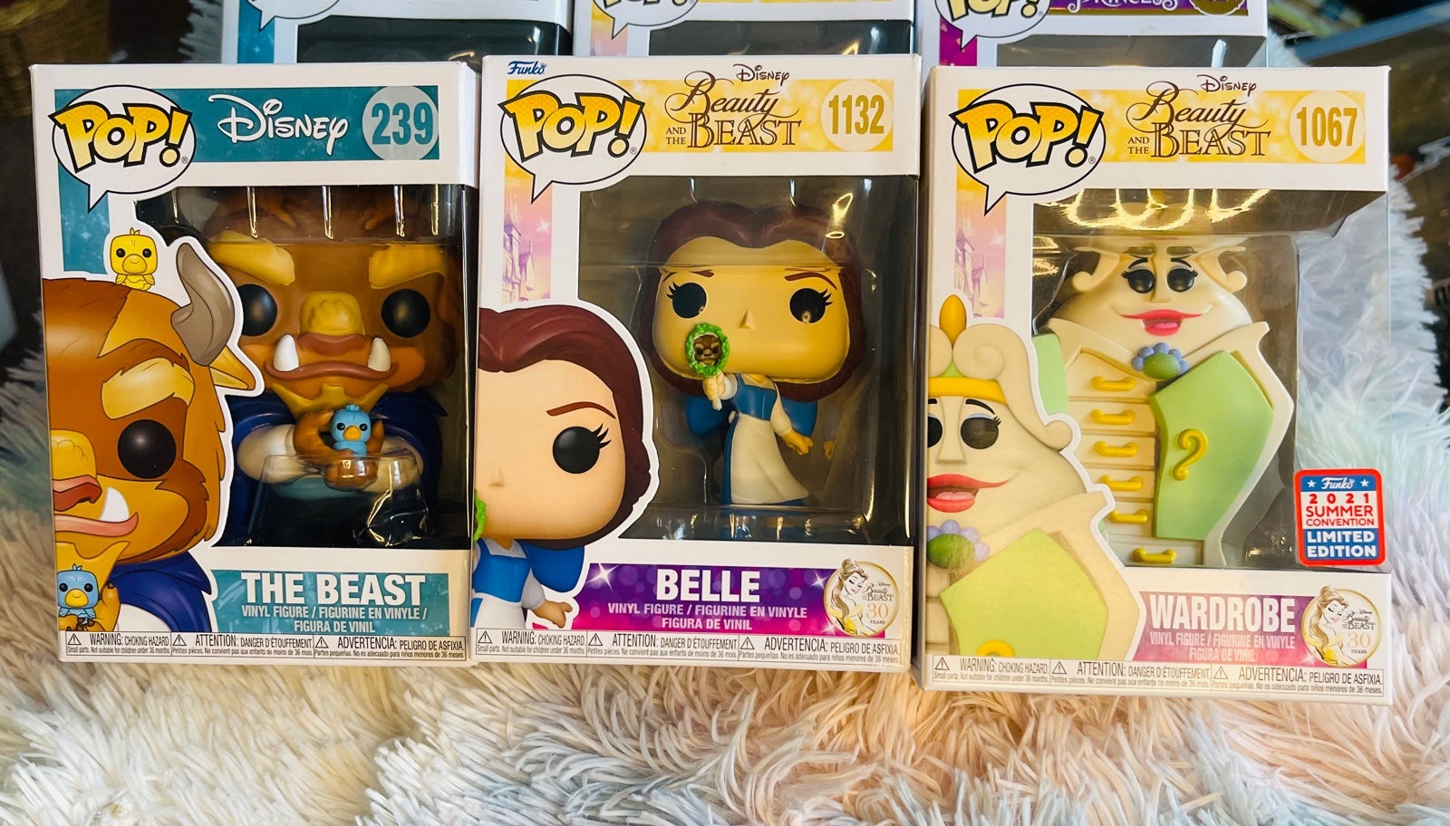 Huge lot of eight Disney Beauty and the Beast Funko pops: offers